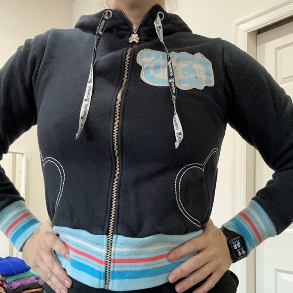 Tokidoki Kids Black Hoodie with Colorful Characters - Picture 8 of 10